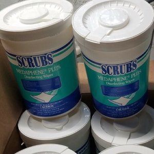 SCRUBS Medaphene Plus Disinfecting Wipes 6 pack